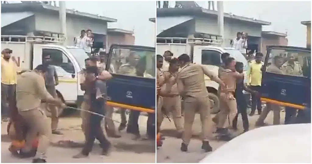 Lakhimpur Kheri News: खाद मांग रहे मां-बेटे पर लाठी चार्ज, लखीमपुर में पुलिस की कायरता,किसानों ने किया हाइवे जाम, 4 घंटे में कृ‌‌षि मंत्री का दावा फेल