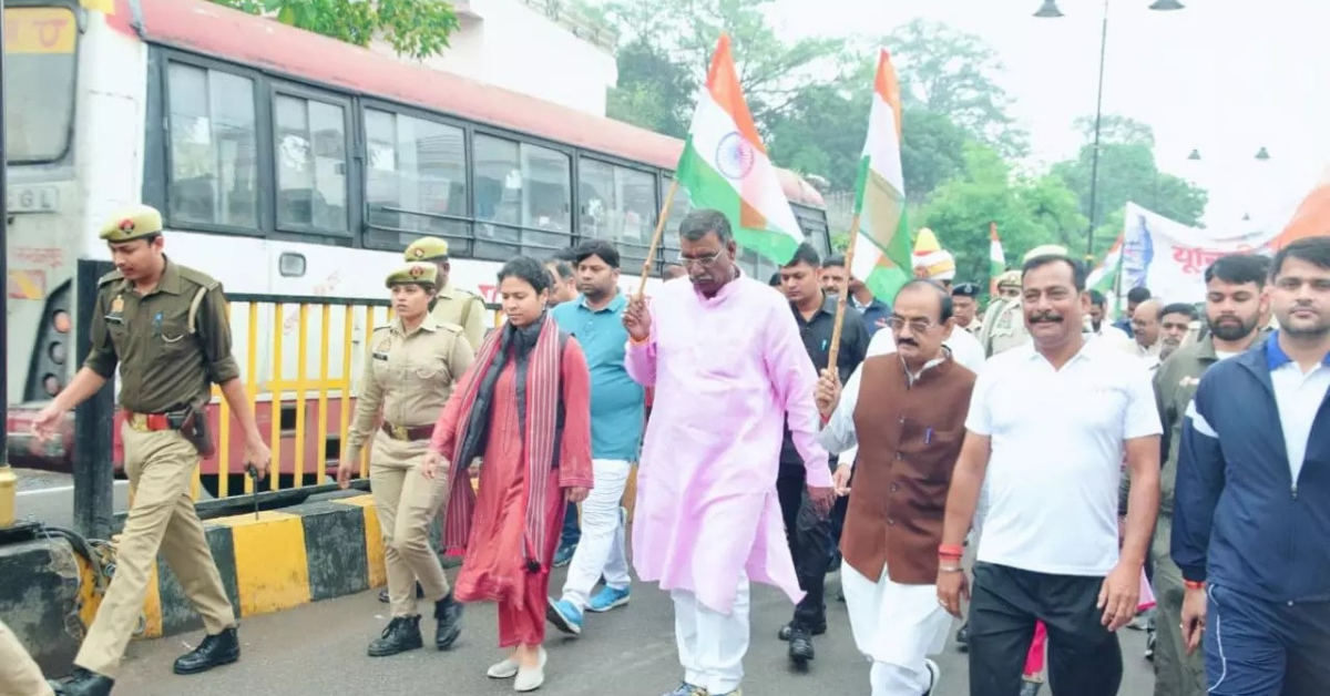 लखीमपुर खीरी में ‘रन फॉर यूनिटी’ पदयात्रा का आयोजन,सरदार पटेल की 150वीं जयंती पर देशभक्ति और एकता का संदेश