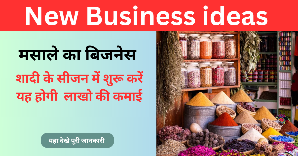New Business Idea: शादी के सीजन में शुरू करें यह मसाले का बिजनेस, छोटे वक्त में होगी लाखों की कमाई